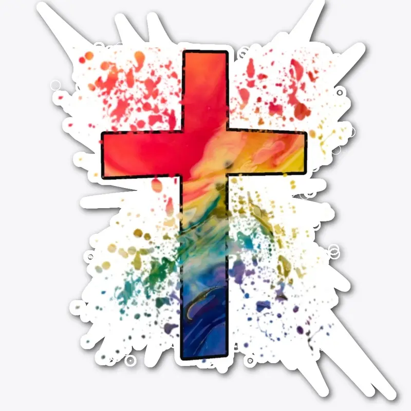 Painted cross